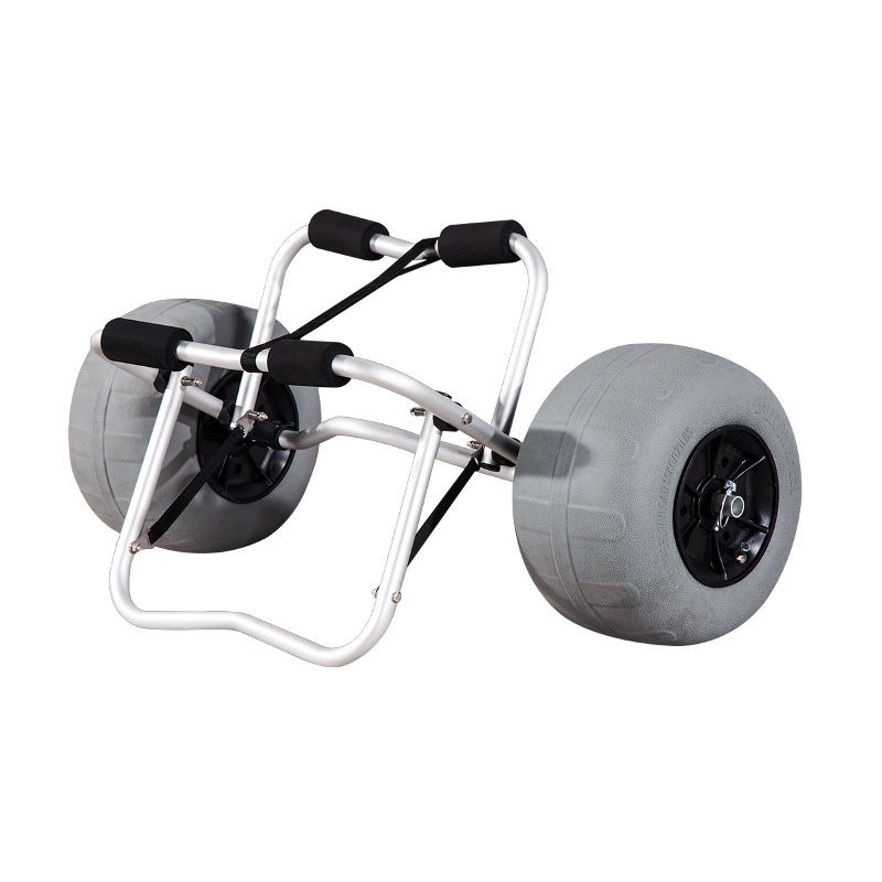 Carro de pesca con ruedas globo