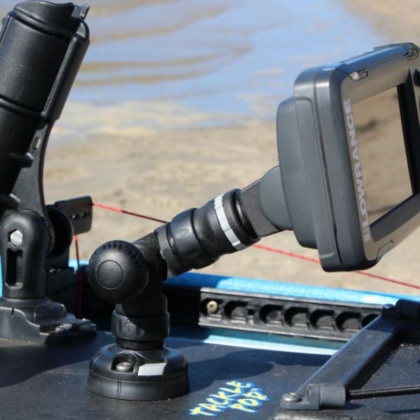 Montura R-Lock para sonda de pesca Railblaza