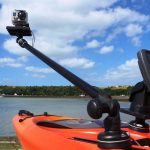 Camera Boom 600 de Railblaza con cámara GoPro